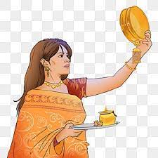 Karwa Chauth Kartika Traditional Indian Festival Karwa Chauth Kartika India Png Transparent Clipart Image And Psd File For Free Download In 2020 Indian Festivals Blue Poster Clipart Images