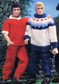 I hope to sell some dolls and perhaps undertake small orders for birthdays. Knit One Purl One Kill One 1970s Emasculating Action Man Knitting Patterns Flashbak