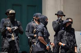 Apr 02, 2021 · a patch on grandmaster jay's body armor bore the new nation's initials, ubkn. Three Members Of Black Militia Injured After Accidental Discharge Of Firearm In Louisville Protest Daily Mail Online