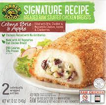 Mushroom stuffed chicken in a food processor, pulse mushrooms, onion, and garlic until finely chopped. Products Stuffed Chicken Breast Barber Foods