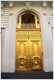 when paris turned gold t time chic unique doors doors golden door