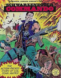 Commando is a 1985 action film starring arnold schwarzenegger as john matrix, a former special forces commander who is forced to work for a deposed south american dictator or his daughter (alyssa milano) will be killed. The Commando Comic Which Came With The Commando Figure It Came With A Vest A Knife And A Gun I Think Album On Imgur