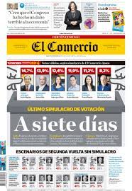Versión digital de la edición impresa de diarios: El Comercio On Twitter Buenos Dias Hoy En Portada De El Comercio Ultimo Simulacro De Votacion A Siete Dias Lee Esto Y Mucho Mas En Nuestra Version Impresa Aqui Https T Co Lh6dl3jnpa