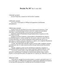 3 consecințe pentru zilele noastre. Doc Decizia Nr 567 Ingrid Miclaus Academia Edu