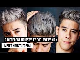 Learn how to choose the right hair style for you and answer the old age question of what's the right you can pick the coolest hairstyle in the trends, find the best hairstylist in the city and… fail your. Men S Hairstyles How To Style The Man Fringe 3 Different Ways Tutorial Youtube