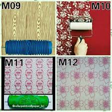 | video ini menbahas tentang cara cat dinding pola geometri! Roll Pattern Wallpaper Roller Cat Dinding Motif Pengganti Wallpaper Sticker Shopee Indonesia