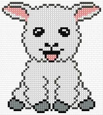 This pdf/jpegs counted cross stitch pattern available for instant download. Ann Logan 10 Free Patterns Online Sheep 4204