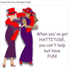 Pin By Sue Reimers On Red Hat Society Red Hat Ladies Red Hat Club Red Hat Party