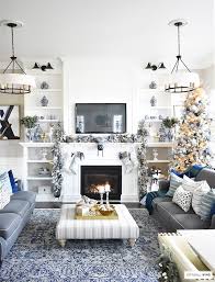 Rustic lantern centerpieces add charm and elegance to any space. Blue White And Gold Home Decor