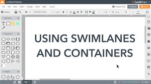 Lucidchart Tutorials Swimlanes And Container Shapes Uxuitube