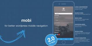 Shiftnav is a free wordpress menu plugin that exclusively focuses on mobile users. Nulled Mobi V2 2 Better Wordpress Mobile Navigation Menu Plugin Navigation Best Mobile Wordpress