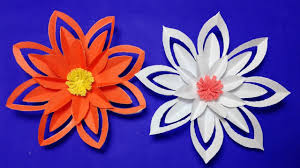 Paper Flower Diy How To Make Paper Cutting Flower Design Paper Craft Youtube Also try varying the size and steepness of the arc in step 7 to come. paper flower diy how to make paper cutting flower design paper craft