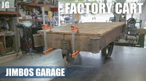 They're also very useful pieces of furniture for placing candles, books or shop for a coffee table the centrepiece of the living room. Factory Cart Restoration Jimbos Garage Youtube