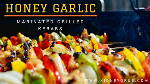 There are renal diet restrictions. Renal Diet Summer Grilling Honey Garlic Low Sodium Marinated Kebabs Kidney Rd