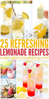 25 Mouthwatering Lemonade Recipes To Try This Summer Lemonade Recipes Good Lemonade Recipe Homemade Lemonade Recipes