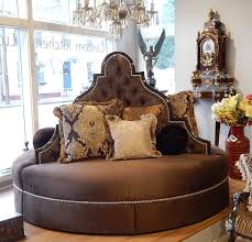 The banquette is listed as. Luxury Furniture Round Sofa Foyer Or Lobby Seating