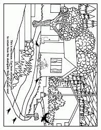 Together with his family, he gets on a magic trolleybus and goes to visit his friends: Neighborhood Coloring Page Coloring Home