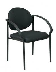 Stack Chairs With Arms Sku Stc3410 Stc3440 Stack Chairs With Arms Padded Seat And Back Stackable Black Frame W Guest Chair Office Star Office Guest Chairs