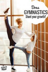 does gymnastics stunt your growth