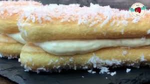 Man muss nur beim kaltstellen eine stunde warten. Puddingdessert Mit Loffelbiskuit I By Angeliki Paitari Youtube