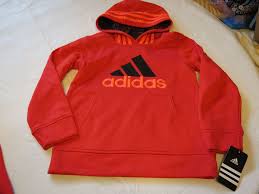 Boys Youth 7 Adidas Aa5489 Ar105 Bm Bright Red 625 Jacket Pull Over Coat Hoodie Hoodie Coat Jackets Hoodies
