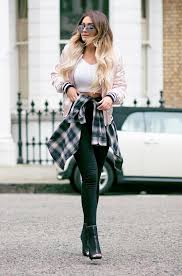 Styling Tips How To Wear Bomber Jacket Be Modish Bomber Jacket Outfit Pink Bomber Jacket Outfit Jacket Outfit Women