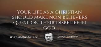 Are there scriptural teachings explicitly for or against this? Dietrich Bonhoeffer We Have Become So Accustomed To The Idea Of Divin