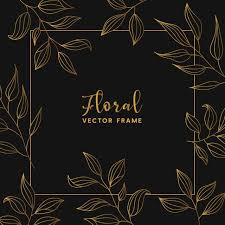 We did not find results for: Elegant Black Gold Floral Frame Design Wedding Birthday Celebration Card Border Leaves Plants Ornaments Co Floral Frame Design Frame Design Frame Design Vector