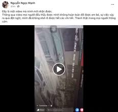 Bố bé gái bị rơi từ tầng 12a chung cư gửi lời cảm ơn đến anh nguyễn ngọc mạnh, người đã đỡ được bé khi bé rơi xuống. C2kgwnmr1zrymm