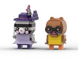 Pony went to save zizzy, but she was scratched by an infected, causing pony and the player to leave her there. Lego Moc Brickheadz Zizzy Pony Piggy By Patrickstargames Rebrickable Build With Lego