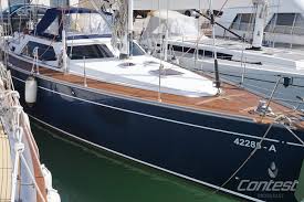The top drawing illustrates docking into the wind. North Wind 43 Jolie Contest Brokerage