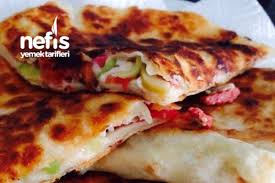 Ici Pizza Disi Gozleme Yemek Tarifleri Yemek Gida