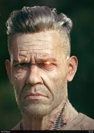 Meet Cable By Yin Shiuan Portrait 3d Cgsociety Portrait Film Man Deadpool Movie