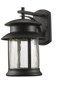 Patriot Lighting Jalissa Black Led Outdoor Wall Light At Menards