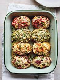 Mary Berry S Posh Jacket Potatoes Bbc2 Simple Comforts Recipe Jacket Potato Recipe Cooking Recipes Savoury Food