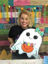 Jun 28, 2018 · what painting to start with. Sweet Scary Halloween Door Hangers Southern Adoornments Decor