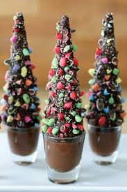 I dipped mine in dark chocolate then sprinkled some with chocolate jimmies. 71 Holiday Desserts To Make The Festivities Sweeter Christmas Food Desserts Christmas Desserts Christmas Desserts Easy