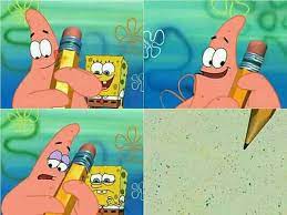 Apakah kamu ingin mengunduh stiker patrick viral sindirian atau nyindir di whatsapp atau wa? Mentahan Meme Spongebob Patrick Dan Mentahan Meme Id Facebook