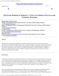 E banker bank islam.welcome to e banker entrust activation page. Pdf Electronic Banking In Malaysia A Note On Evolution Of Services And Consumer Reactions