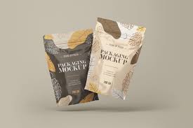 Stand Up Pouch Mockup Set In 2020 Pouch Packaging Packaging Mockup Chip Packaging