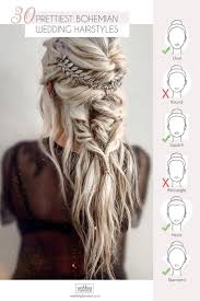 42 Amazing Boho Wedding Hairstyles For Tender Bride Wedding Forward Bohemian Wedding Hair Hair Styles Wedding Guest Hairstyles