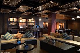 The Perfect Mood In Lighting Sambal Sheraton Bkk002 Contemporary Bar Contemporary Home Decor Modern Bar