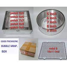 Die loyang auf tier 8 hat dank der hydroakustischen suche einen wirklich tollen vorteil. Ready Stock Loyang Petak Loyang Kek Lapis Loyang Segi Empat Loyang 6 7 8 9 Inci Loyang 6 Inci Loyang 8 Redai Kek