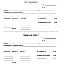 Petty Cash Receipt Template Sample Receipt Template Business Template Receipt