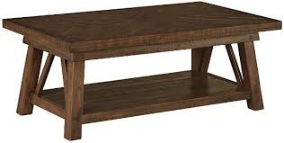 Signature Design By Ashley T863 1 Rectangular Cocktail Table Weathered Brown Nice Of You To Drop By To V Coffee Table Ashley Furniture Living Room Furniture