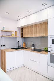 kitchen with white appliances