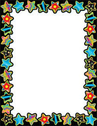 Poppin Patterns Stars Classroom Essentials Chart Blank
