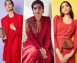 Take Red Outfit Inspo From Sonam Kapoor For This Festive Season For her upcoming movie raanjhnaa. take red outfit inspo from sonam kapoor