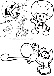 Print them all and share them with a friend. Super Mario Bros 153736 Video Games Printable Coloring Pages