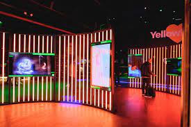 How Do You Hang An Nft On The Wall See Inside This Eye Catching Event Bizbash In 2021 Hanging Bizbash Event